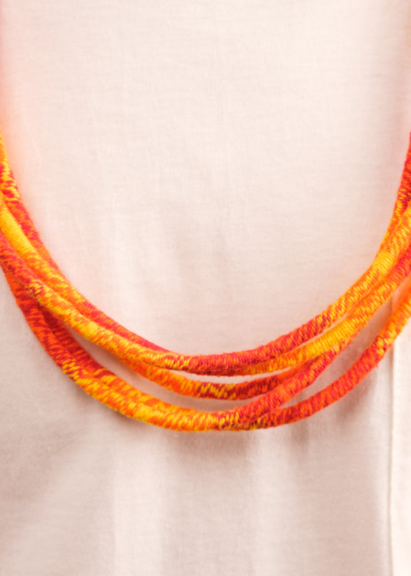 Colar indígena Agoyab cinco voltas | Suruí