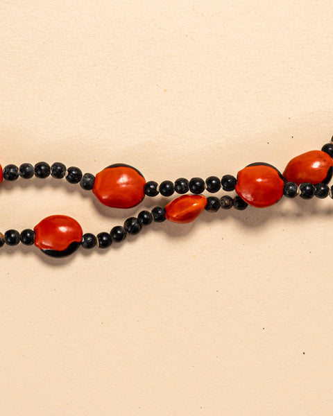 Colar duas voltas de Sementes | Surui