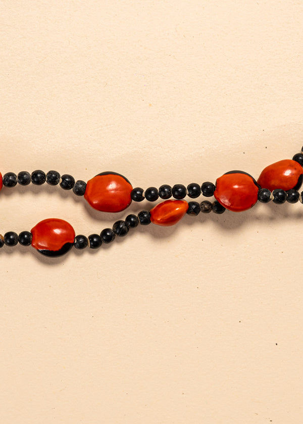 Colar duas voltas de Sementes | Surui