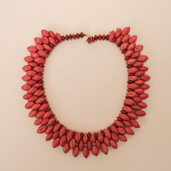 Gargantilha indígena de sementes | Pataxó