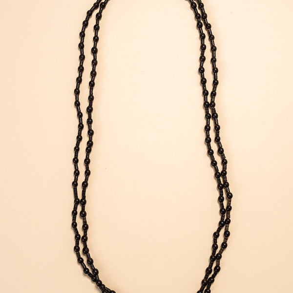 Colar duas voltas de Tucum e Sementes | Surui