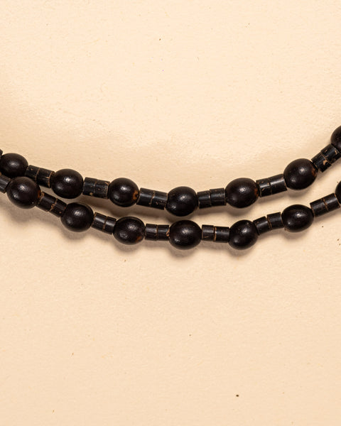 Colar duas voltas de Tucum e Sementes | Surui