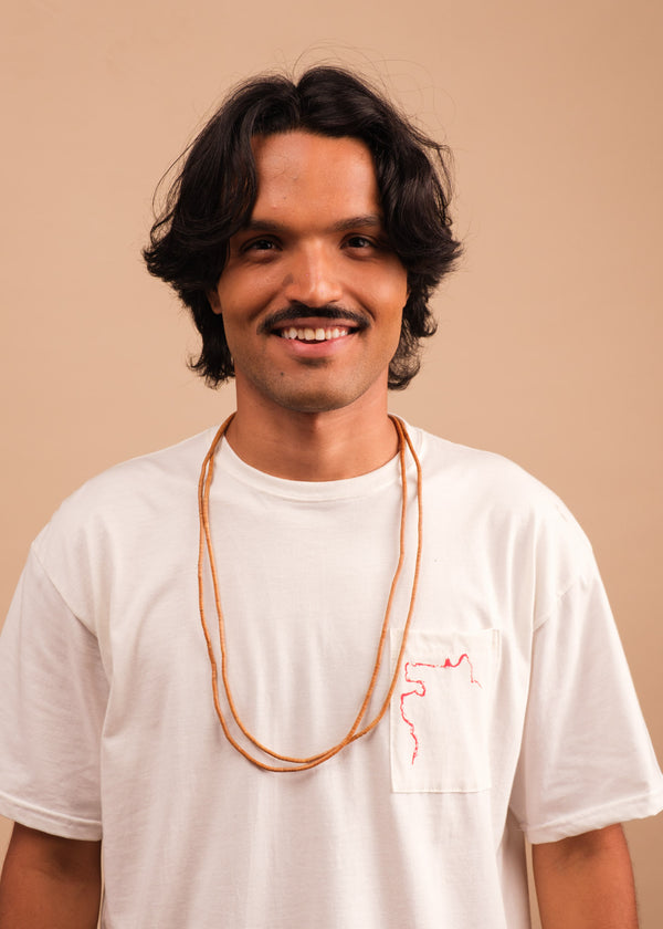 Colar indígena duas voltas de Inajá | Suruí