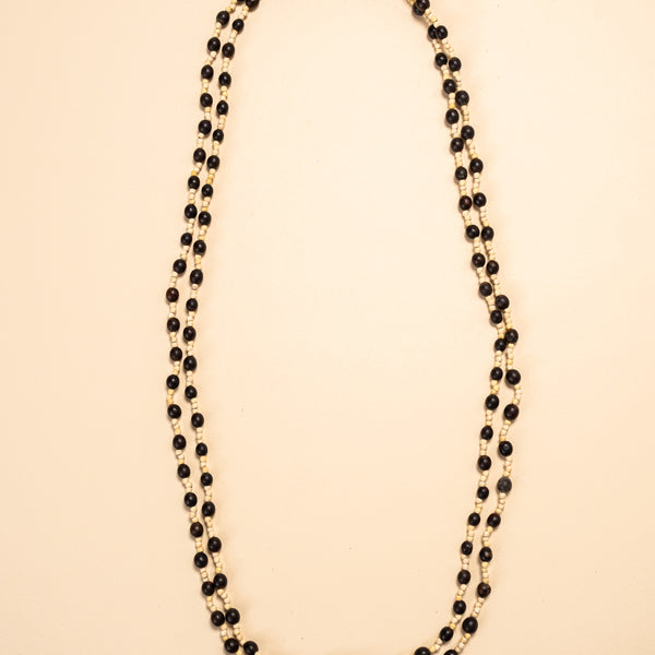 Colar duas voltas de Tucum e Sementes | Surui