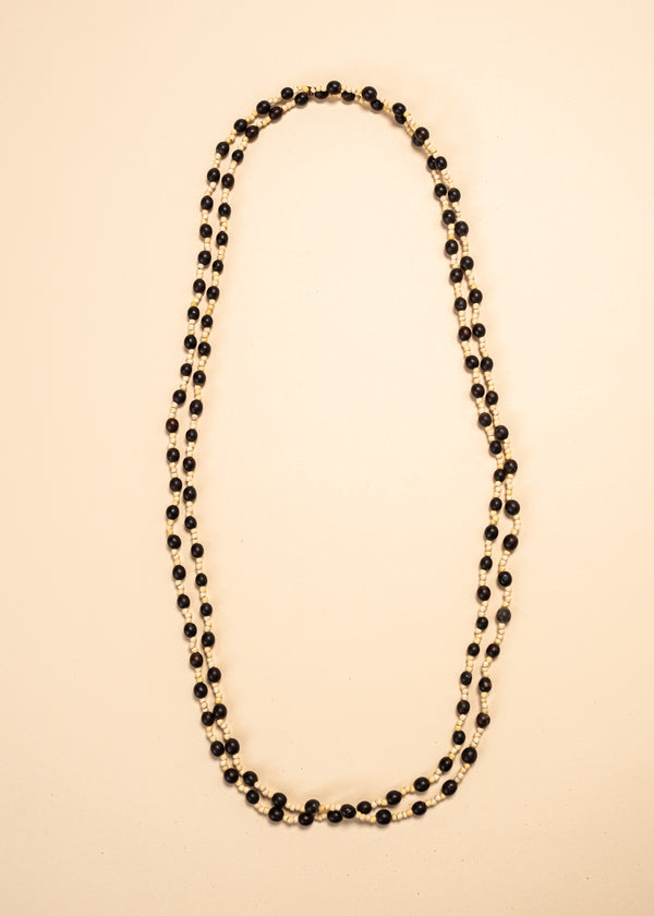 Colar duas voltas de Tucum e Sementes | Surui