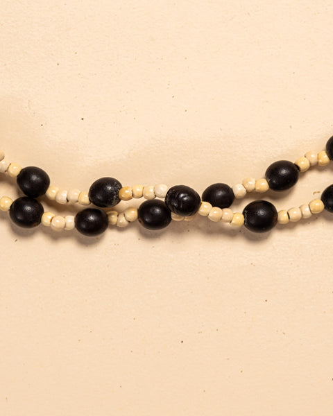 Colar duas voltas de Tucum e Sementes | Surui