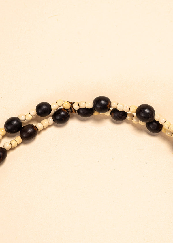 Colar duas voltas de Tucum e Sementes | Surui