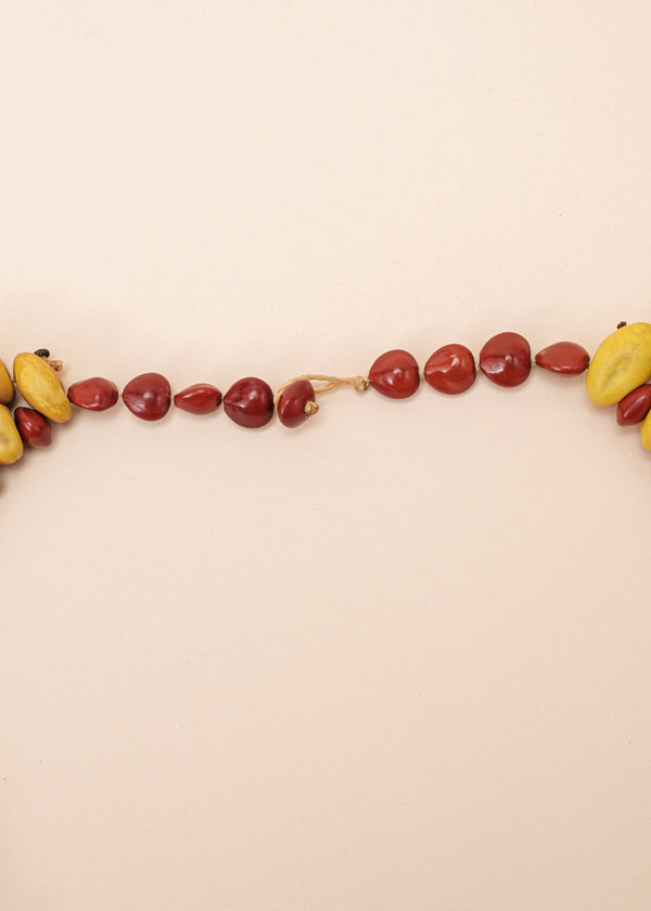 Gargantilha indígena de sementes | Pataxó