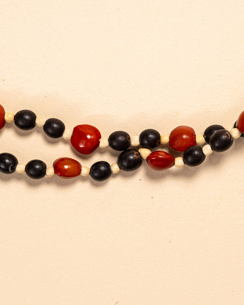 Colar duas voltas de Sementes | Surui