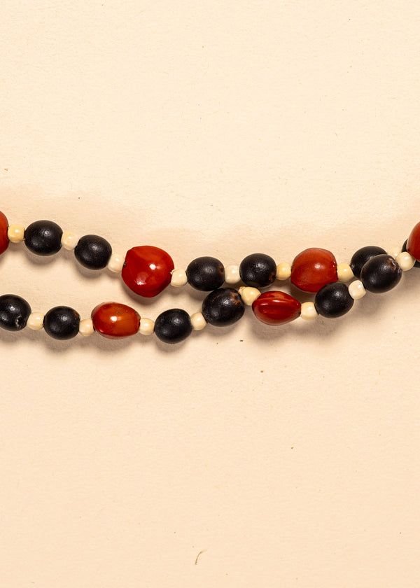 Colar duas voltas de Sementes | Surui
