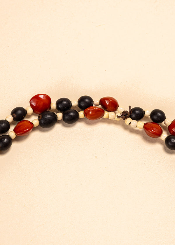 Colar duas voltas de Sementes | Surui