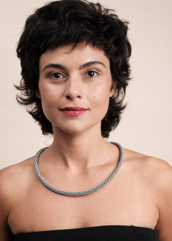 Colar coral indígena | Kayapó