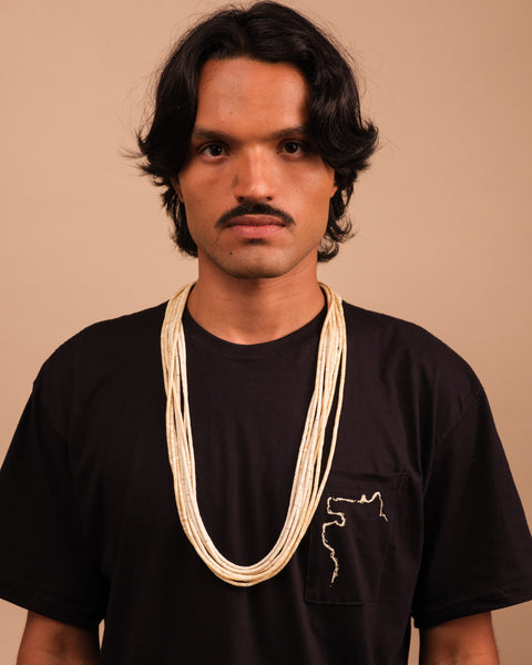 Colar indígena de oito voltas | Suruí