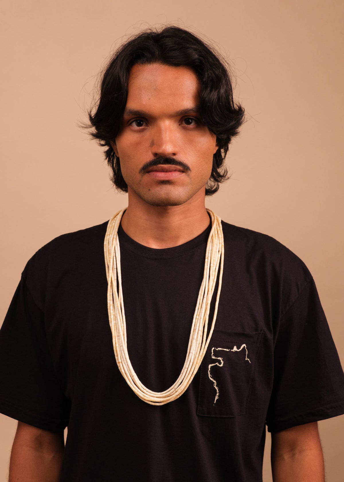 Colar indígena de oito voltas | Suruí