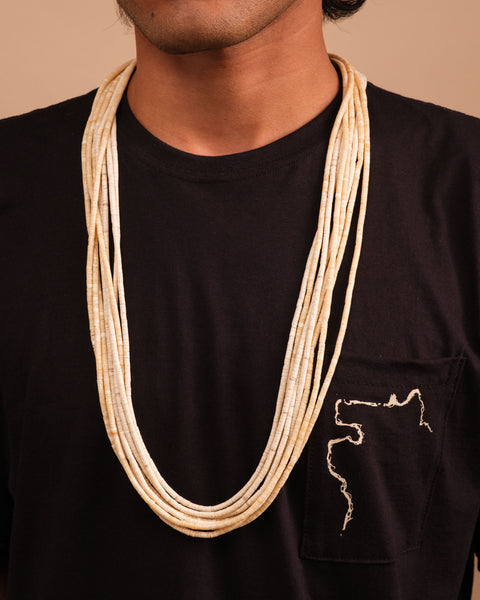 Colar indígena de oito voltas | Suruí