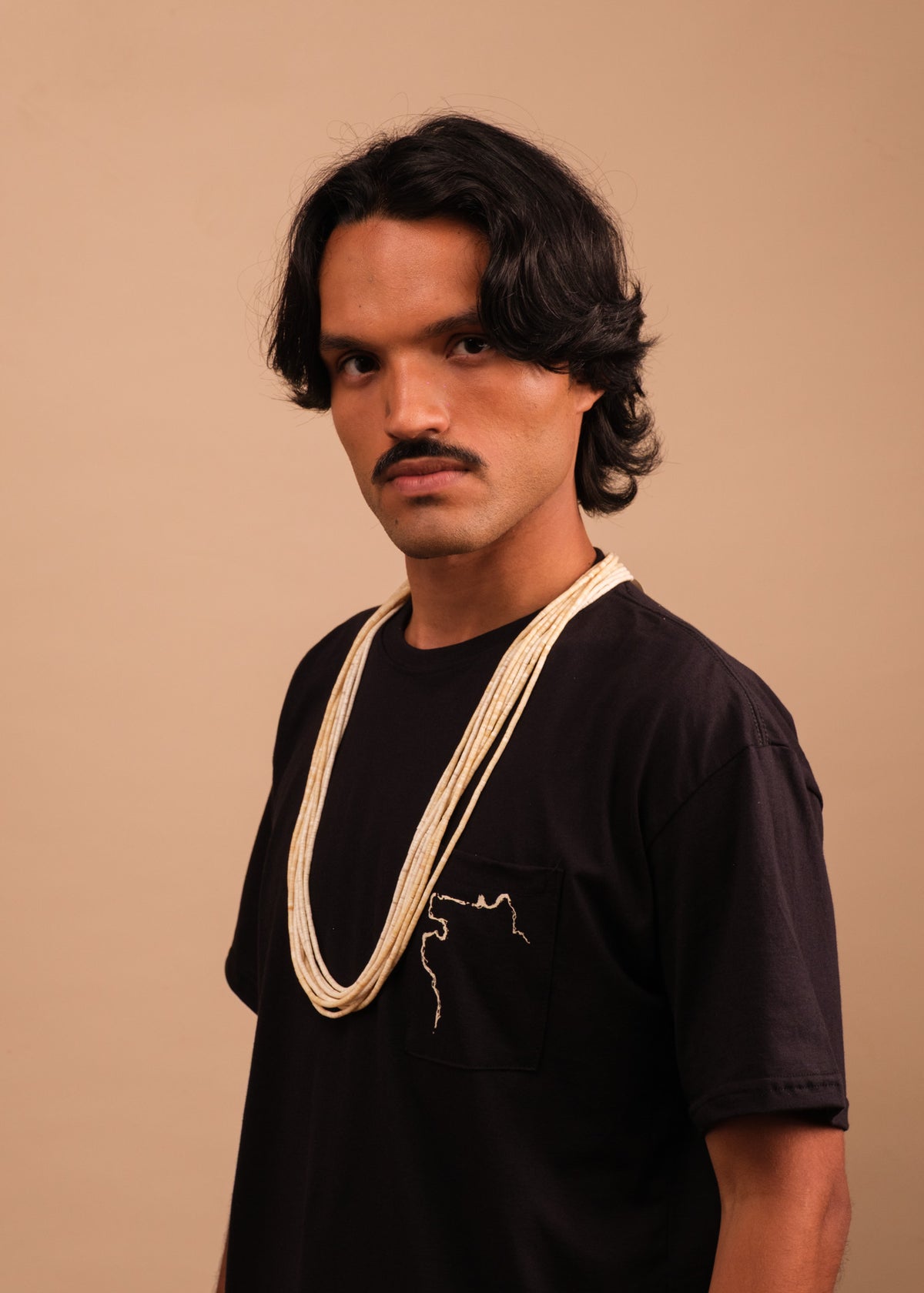 Colar indígena de oito voltas | Suruí