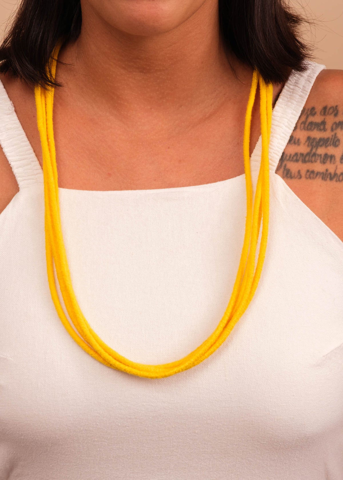 Colar indígena Agoyab cinco voltas | Suruí