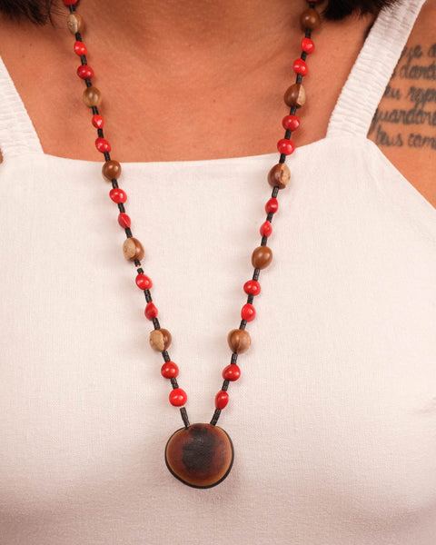 Colar indígena de Sementes | Suruí