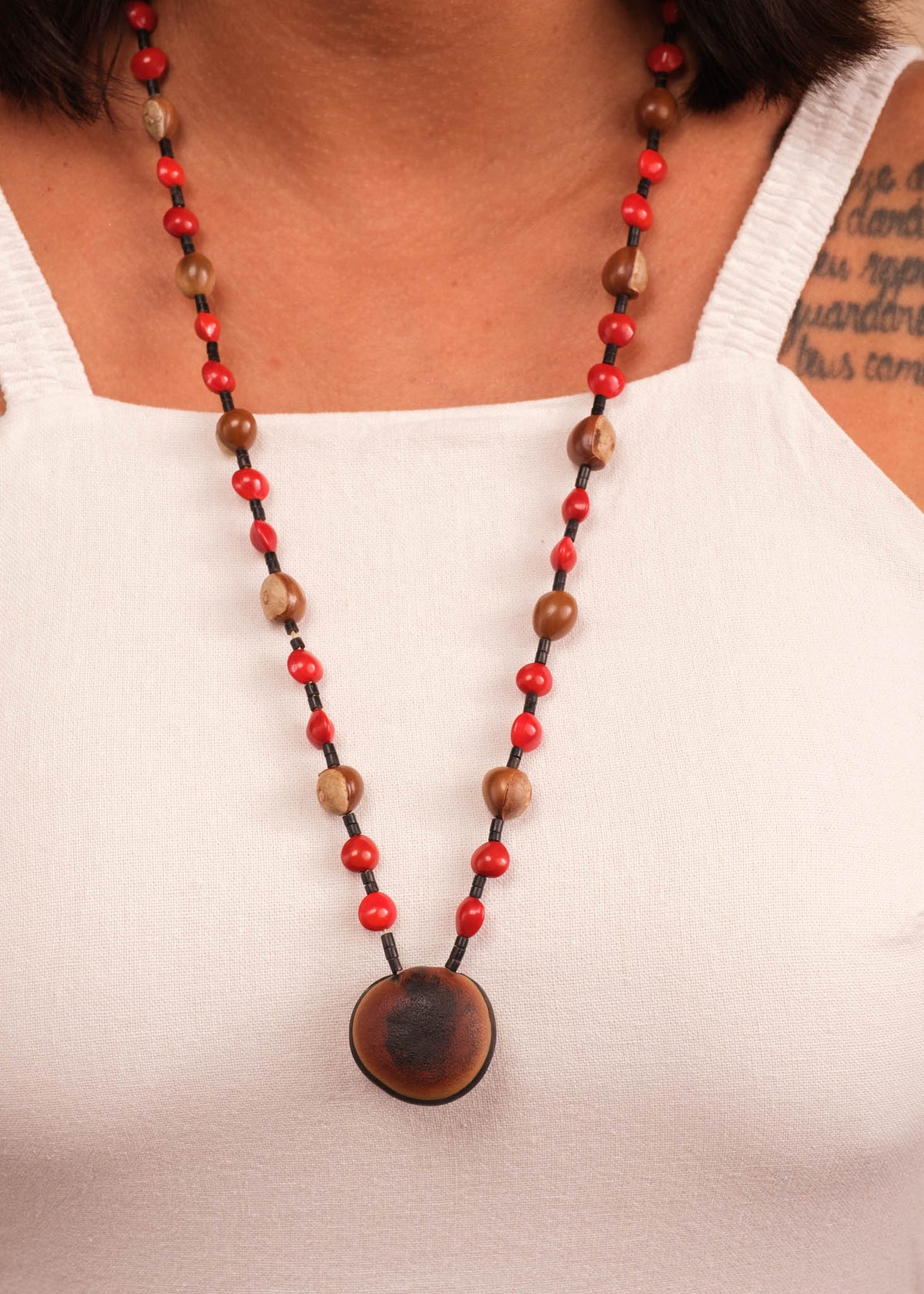 Colar indígena de Sementes | Suruí