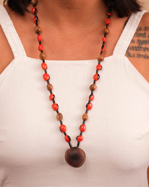 Colar indígena de Sementes | Suruí