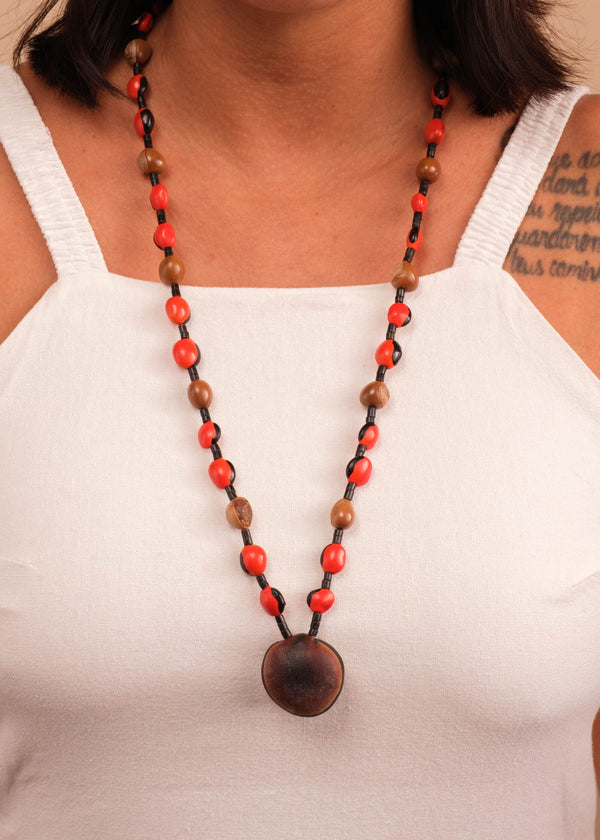 Colar indígena de Sementes | Suruí