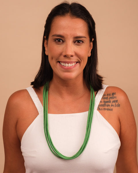 Colar indígena agoyab três voltas | Suruí