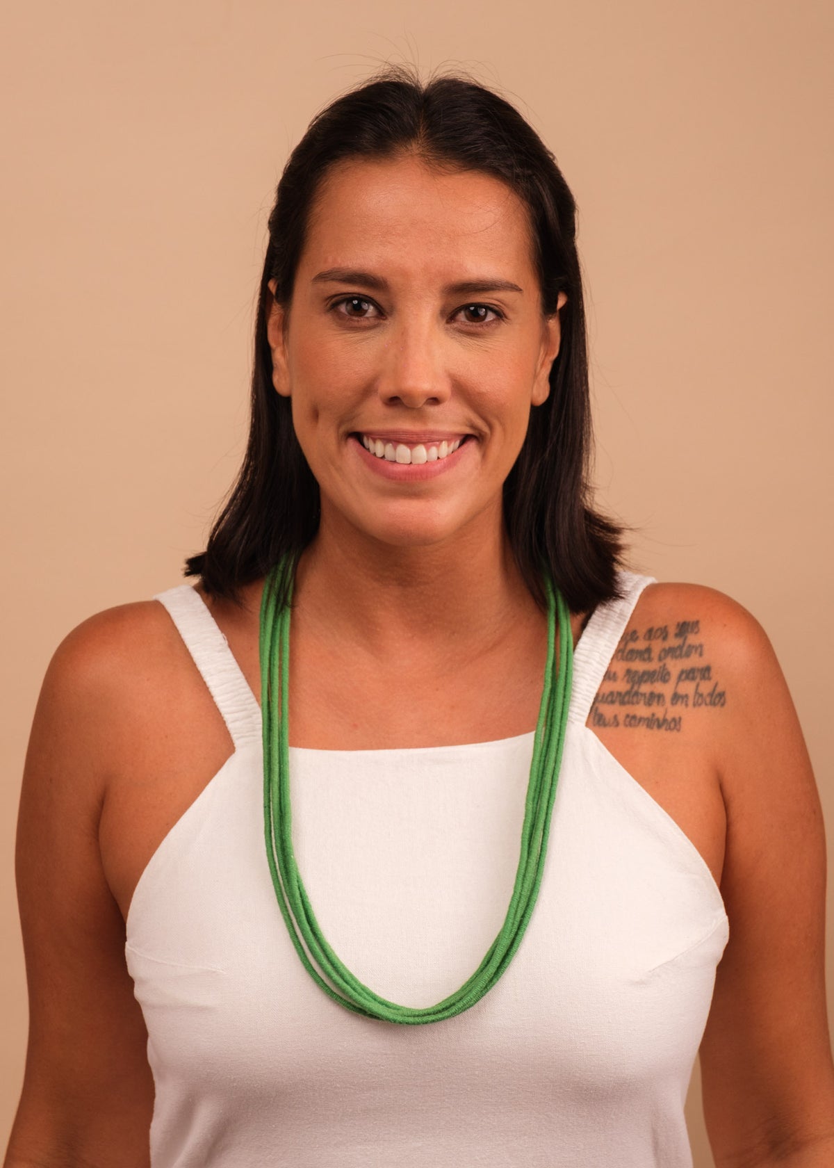 Colar indígena agoyab três voltas | Suruí