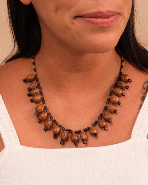 Colar indígena de Sementes | Suruí