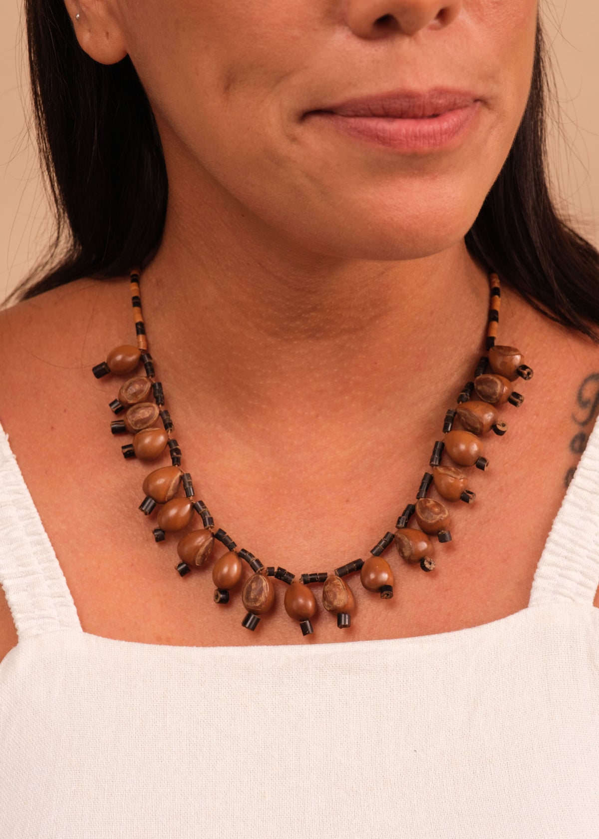 Colar indígena de Sementes | Suruí