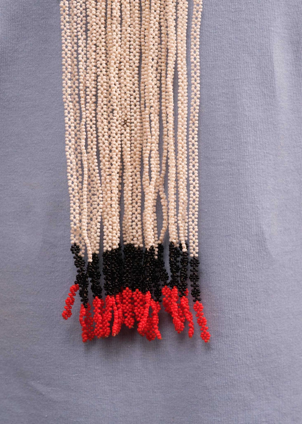 Colar gravata indígena | Kayapó