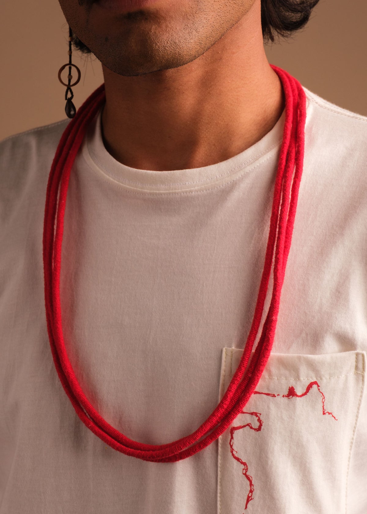 Colar indígena Agoyab três voltas | Suruí