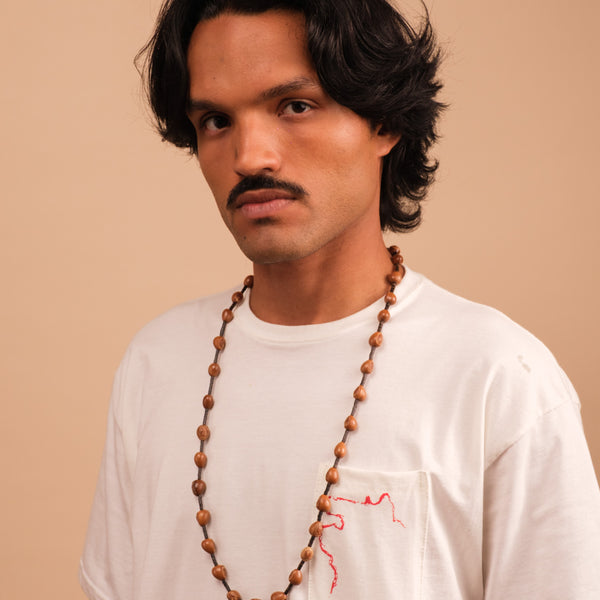 Colar indígena de Tucum e Sementes | Suruí