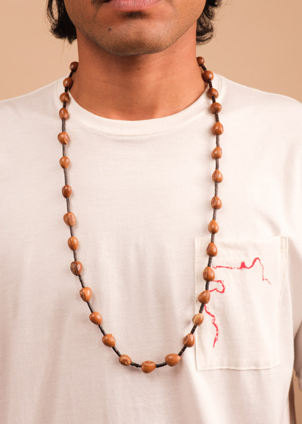 Colar indígena de Tucum e Sementes | Suruí