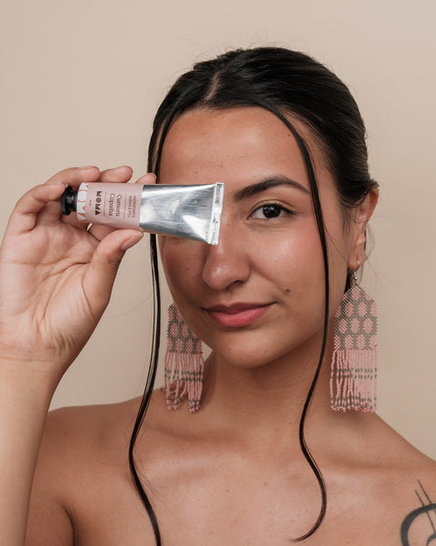 Kit brincos Kayapó + creme Cumaru e Copaíba | TUCUM