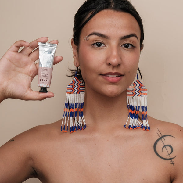 Kit brincos Kayapó + creme Cumaru e Copaíba | TUCUM