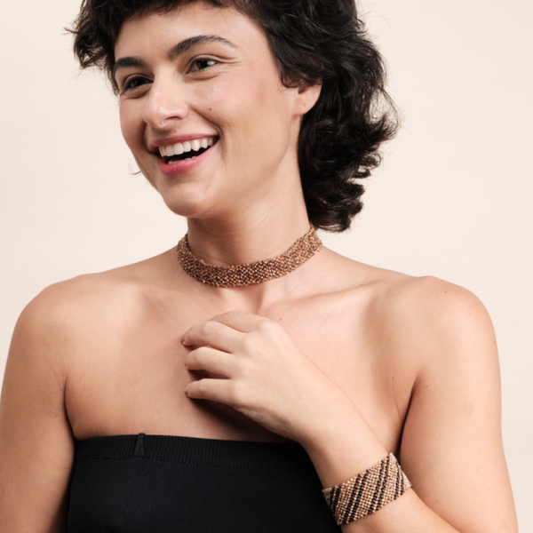 Pulseira indígena de sementes | Kraho