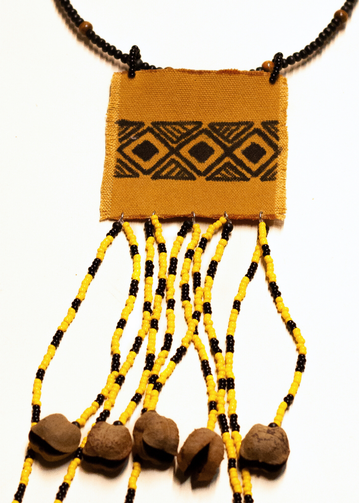 Colar de Lona e Miçangas | TWINS, As Cariocas