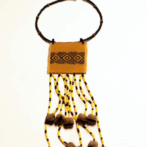 Colar de Lona e Miçangas | TWINS, As Cariocas