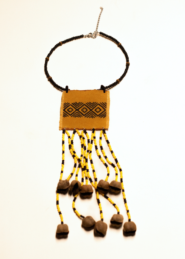 Colar de Lona e Miçangas | TWINS, As Cariocas