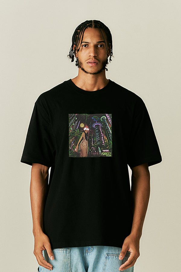 Camiseta Forest Club | Coleção Kaê Guajajara