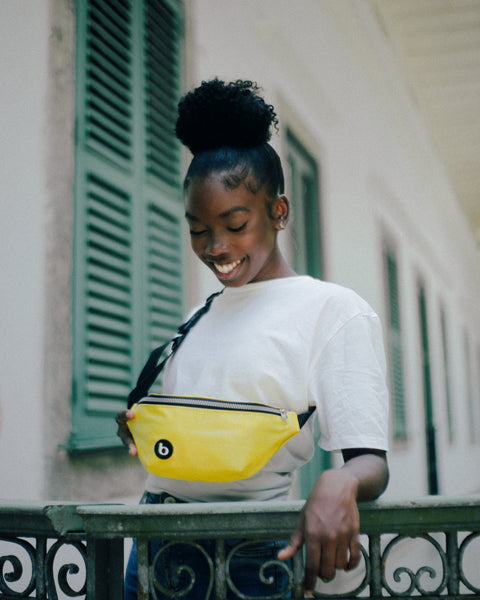 Pochete Ipa Tia amarela urucum | bossapack