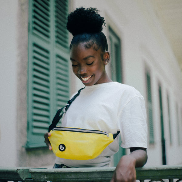 Pochete Ipa Tia amarela urucum | bossapack