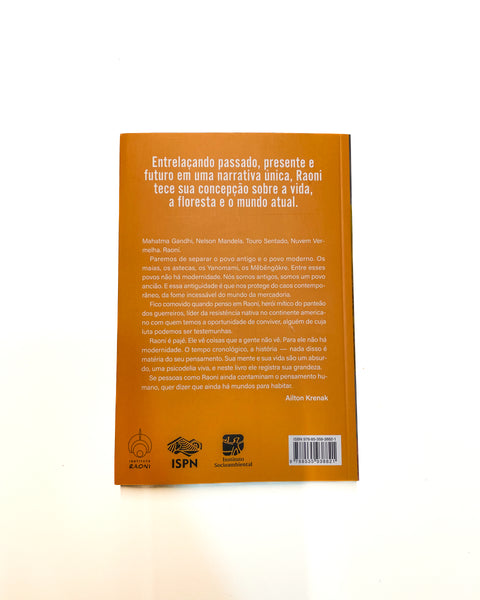 Livro Memórias do cacique - RAONI