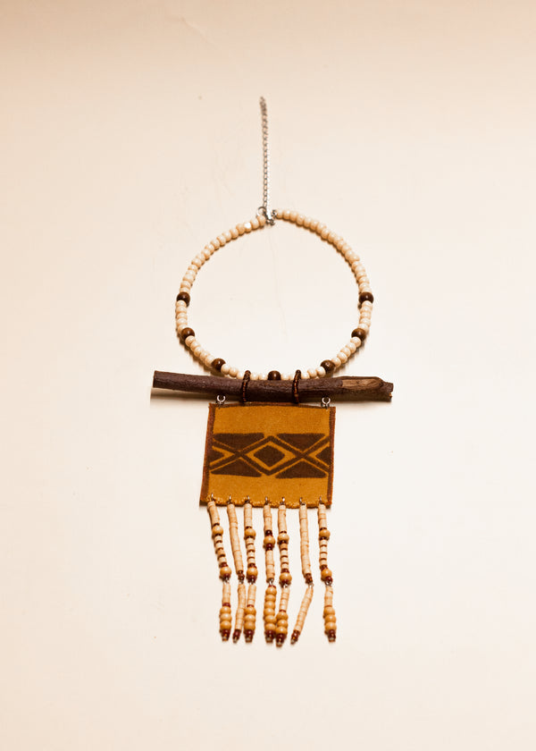 Colar de Lona e Miçangas | TWINS, As Cariocas