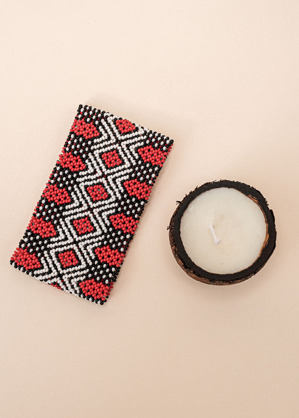 Kit pulseira Waurá + Vela aromática | TUCUM