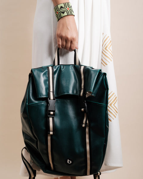 Kit pulseira indígena + mochila Ipá Tia Bossapack | TUCUM