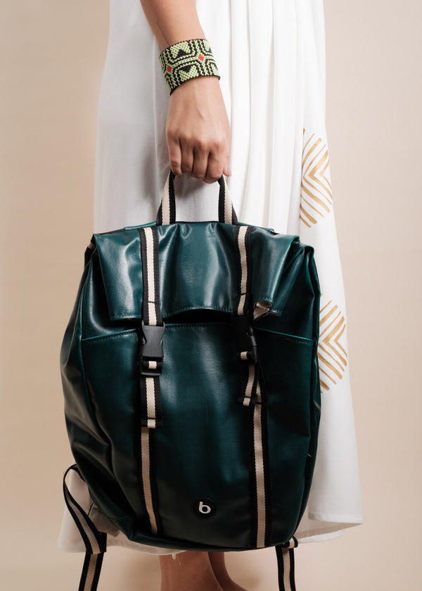 Kit pulseira indígena + mochila Ipá Tia Bossapack | TUCUM