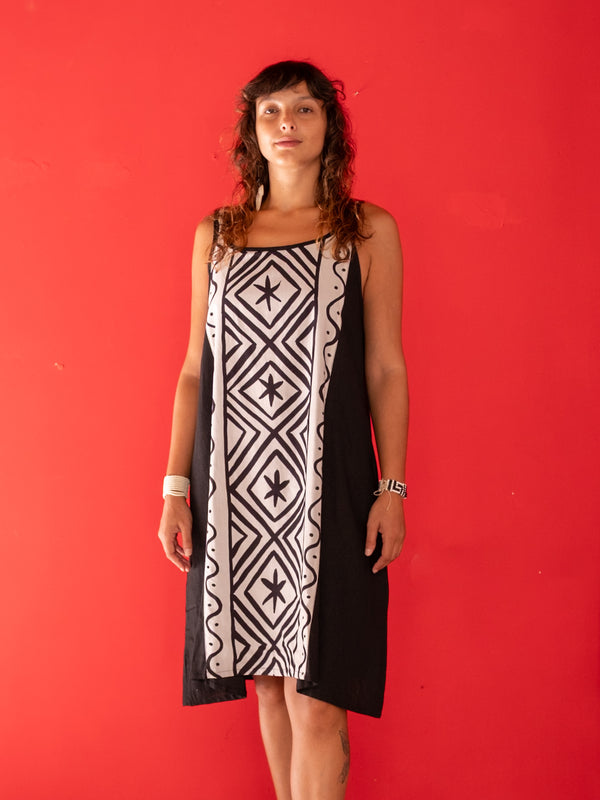 Vestido Grafismos | Coleção Daiara Tukano