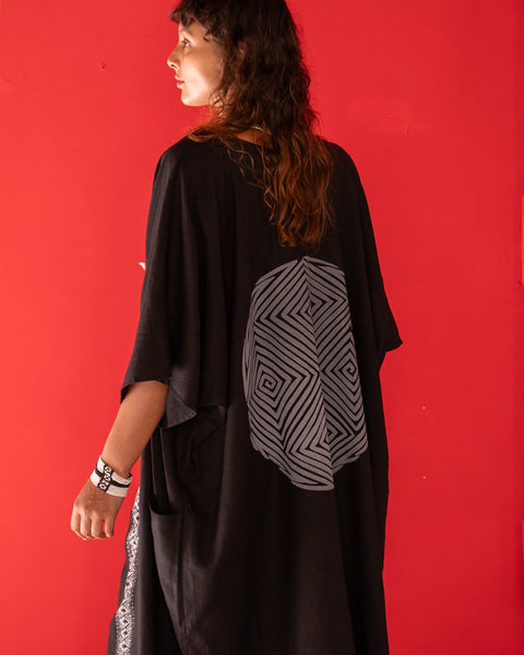 KIMONO HORI - serigrafia | Coleção Daiara Tukano