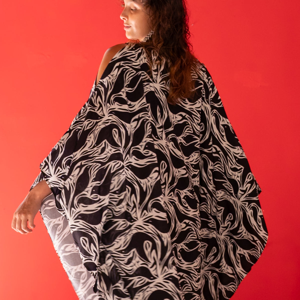 KAFTAN GRAFISMOS | Coleção HORI - Daiara Tukano